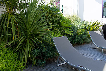 Terrasses de jardin - SARL PAIN Paysagiste à Batz-Sur-Mer, Le Croisic, Pornichet, La Baule, Guérande