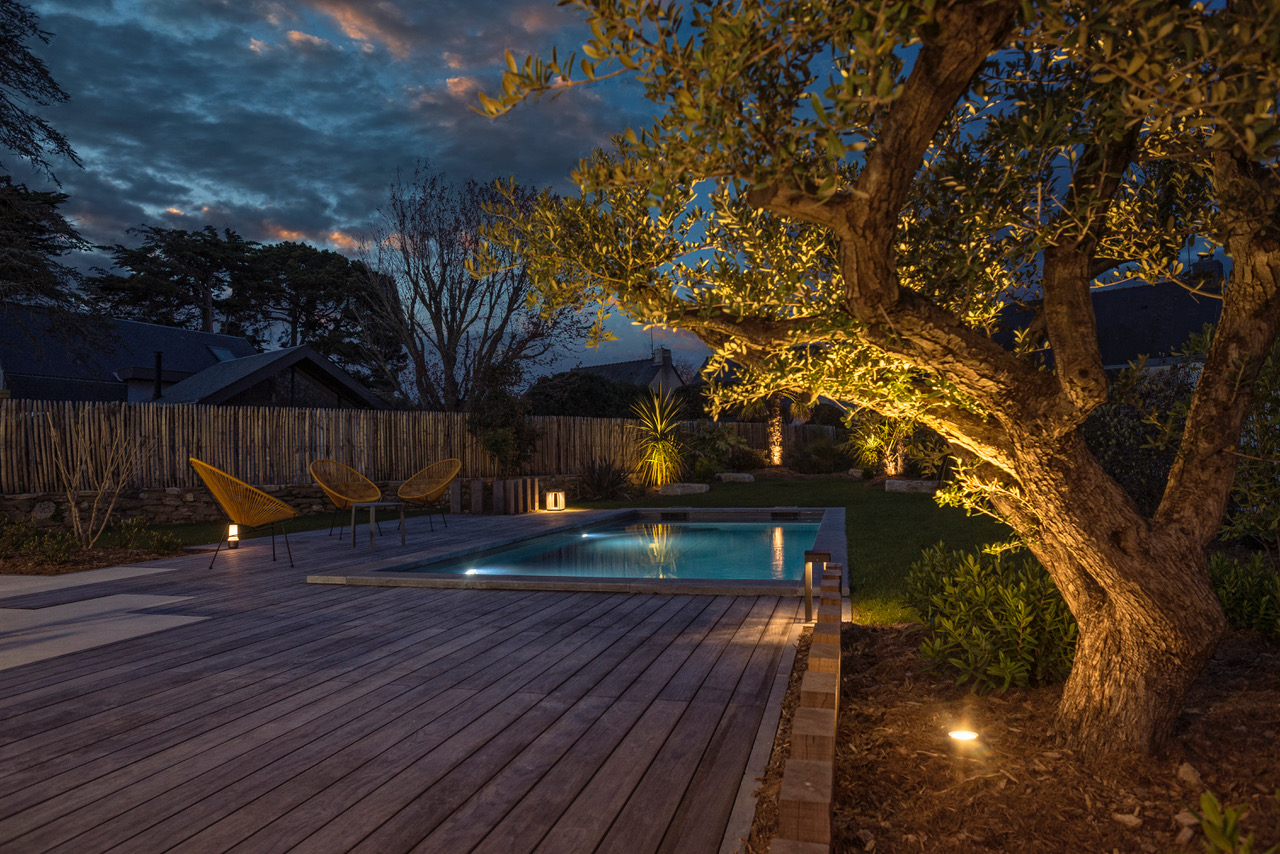 Ambiance nocture - SARL PAIN Paysagiste à Guérande, La Baule, Pornichet, Le Croisic, Batz-Sur-Mer