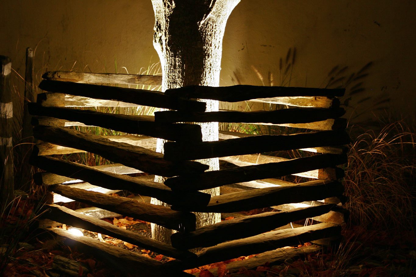 Eclairage et ambience de nuit au jardin - SARL PAIN Paysagiste à Guérande, Batz-Sur-Mer, La Baule, Le Croisic, Pornichet