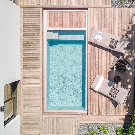 Terrasse aquatique - SARL PAIN Paysagiste à Batz-Sur-Mer, Pornichet, Le Croisic, La Baule, Guérande