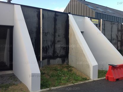 Gabions compacts en murets de soutènement sur Piriac sur Mer