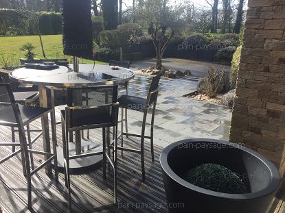 Réfection d'une terrasse existante sur Saint André des eaux