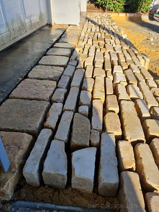 reféction de circulations et d'une terrasse sur le Pouliguen