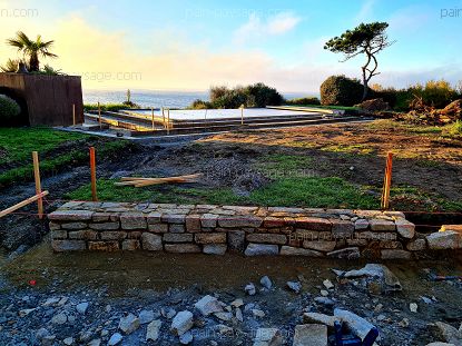 reféction de circulations et d'une terrasse sur le Pouliguen